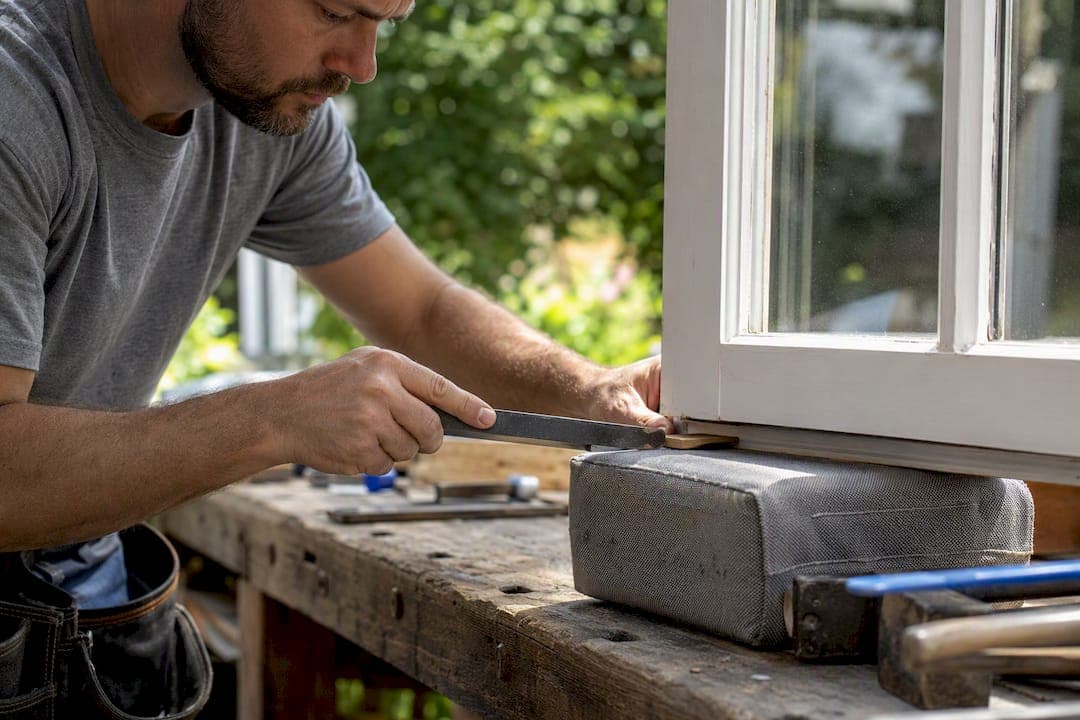 Toe and heel windows: the trade fix for a dropped sash